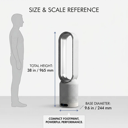 Portable Air Cooler, Evaporative Cooler with Remote and Ice Packs – image 10