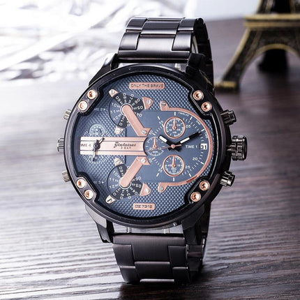 Stainless Steel Chronograph Watch, Water Resistant Stainless Steel Wrist Watch – image 33