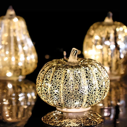 Hand-Blown Glass Lamp with Built-In Timer | Unique Artisanal Lighting for Cozy Atmospheres
