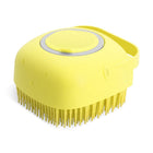 Pet Shampoo Massager Brush with Silicone Bristles | 2-in-1 Grooming Tool for Relaxing Bath Time