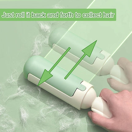 Reusable Pet Hair Remover with Built-In Compartment | Quick Fur Cleanup for Furniture and Clothing