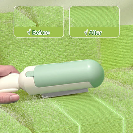 Reusable Pet Hair Remover with Built-In Compartment | Quick Fur Cleanup for Furniture and Clothing