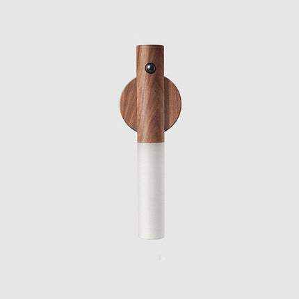 USB Magnetic Wood Night Light with Motion Sensor | Energy-Saving Design for Cozy Home Illumination