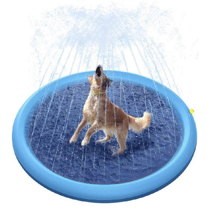 Non-Slip Splash Pad for Pets with High-Quality PVC | Durable Water Play Mat for Safe Summer Fun