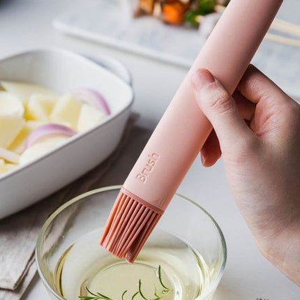 Silicone Basting Brush with Non-Slip Handle | Durable Kitchen Tool for BBQ, Baking, and Pastry