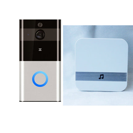 720P WIFI Visual Doorbell with PIR Motion Detection | Two-Way Intercom & Mobile Alerts for Home Security