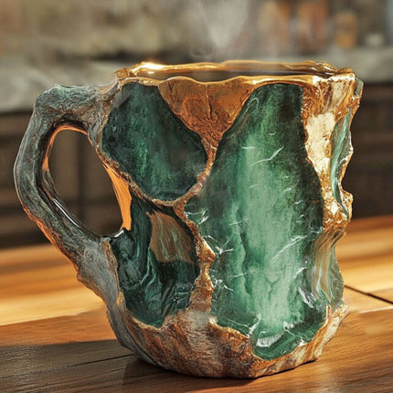 Mineral Glass Coffee Cups, Microwave Safe Tea Cups – image 5
