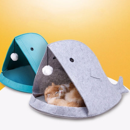 Foldable Felt Pet Nest for Small to Medium Pets | Soft, Breathable Space for Ultimate Comfort