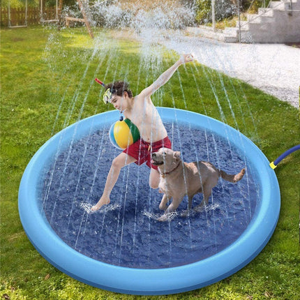 Non-Slip Splash Pad for Pets with High-Quality PVC | Durable Water Play Mat for Safe Summer Fun