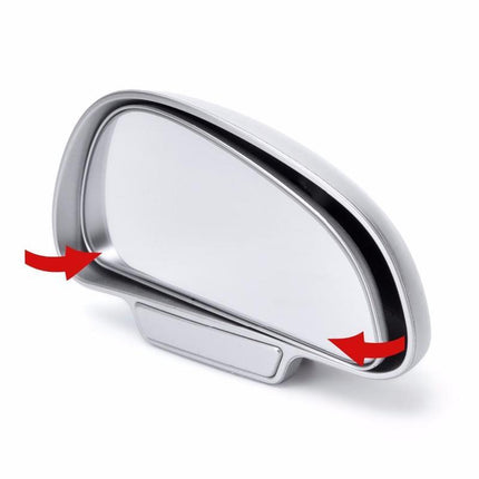 Car Blind Spot Mirror with 360-Degree Adjustable Lens | Enhanced Visibility for Safe Driving