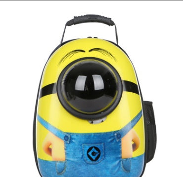 Pet Carrier Backpack with Space Capsule Design | Breathable & Airline Approved for Comfortable Travel