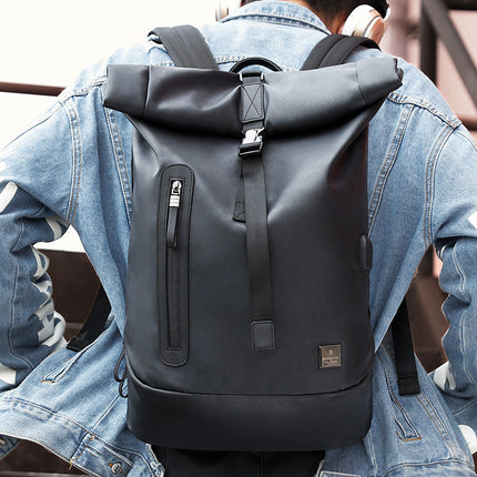 Men's Business Backpack with Waterproof Oxford Cloth | Multi-functional Stylish Bag for Daily Commutes and Travel