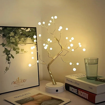 Fairy Tree Decorative LED Light with Fully Adjustable Branches | Cozy Warm White Glow for Home and Garden Decor