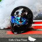 Bright Black - Blue Lens / M
