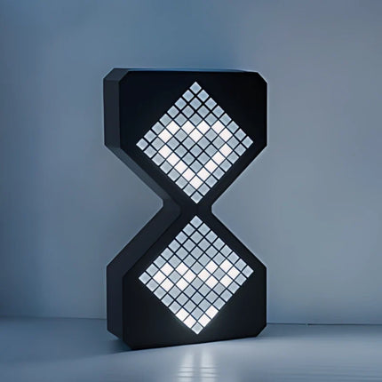 Hourglass Light with Customizable Time Flow | Cordless & Rechargeable Ambient Decor for Relaxation and Creativity