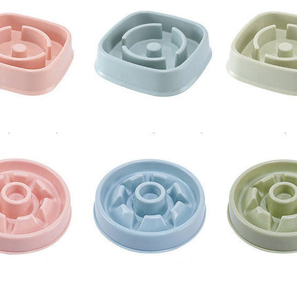 Anti-Choke Slow Feeder Bowl for Pets with Unique Design | Promotes Healthy Eating Pace to Prevent Choking and Obesity