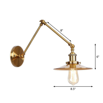 Wall Sconces, Hardwired Wall Light Fixture with 6 or 8 Inch Shade – image 13