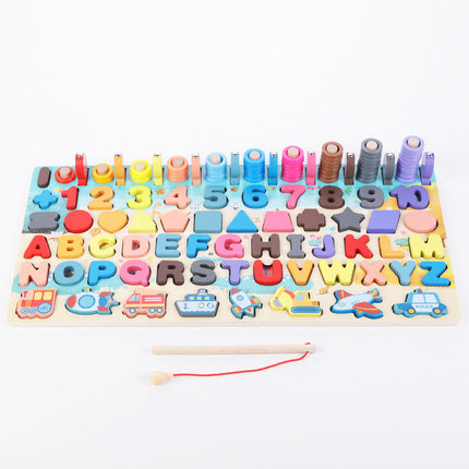 Montessori Wooden Educational Toys for Kids Ages 1-3 | Durable 3D Puzzles for Cognitive Development and Fun