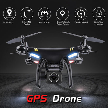 GPS Drone with HD Wide-Angle Lens & 5G Image Transmission | Compact Quadcopter for Stunning Aerial Photography
