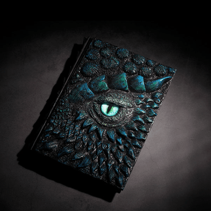 Dragon Eye A5 Journal, 3D Embossed A5 Notebook with Refillable Pages
