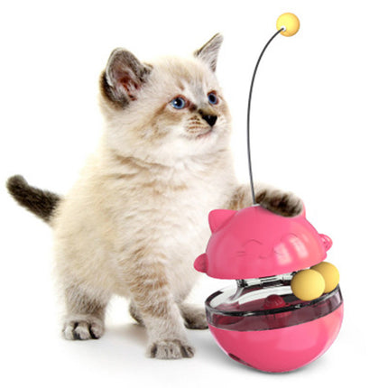 Interactive Cat Toy with Treat Dispenser | Fun Feeding Solution to Improve Intelligence and Reduce Boredom