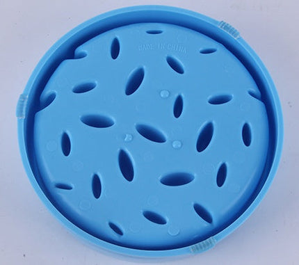 Pet Slow Food Bowl with Progressive Design | Reduces Choking and Digestive Issues for Cats and Dogs