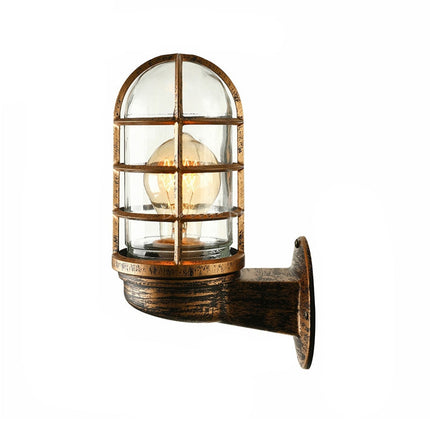 Wall Sconces, Industrial Glass Sconce Light – image 15