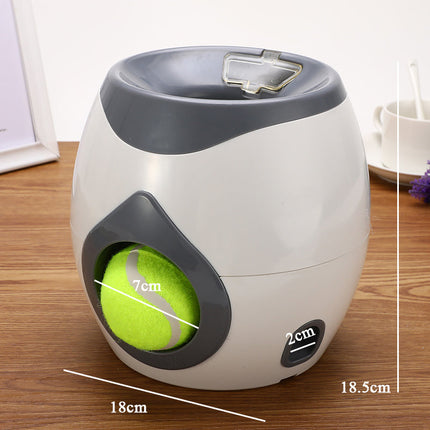 Pet Feeder Tennis Leakage Toy with Durable ABS Design | Interactive Treat Dispenser for Healthy Eating and Playtime