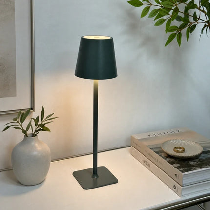 Dimmable Tall Cordless Table Lamp with Touch Control | Waterproof Design for Indoor and Outdoor Ambiance