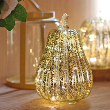 Hand-Blown Glass Lamp with Built-In Timer | Unique Artisanal Lighting for Cozy Atmospheres