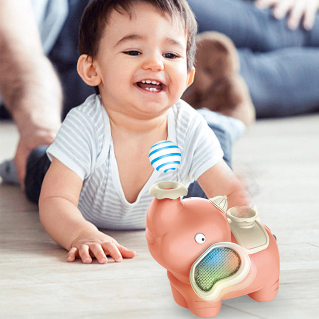 Elephant Educational Toys, Animal Toys with Floating Ball