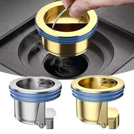 Shower Drain Insert Anti Odor, Drain Hair Catcher and Deodorizer – image 9