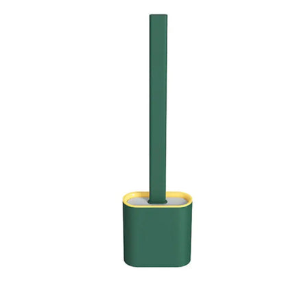 Silicone Toilet Brush and Holder, Toilet Bowl Brush for Deep Cleaning – image 10