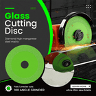 Ultra Thin Diamond Glass Cutting Disc, Angle Grinder Diamond Blade for Tile and Ceramic, Grinder Cutting Wheel, 2 Pack