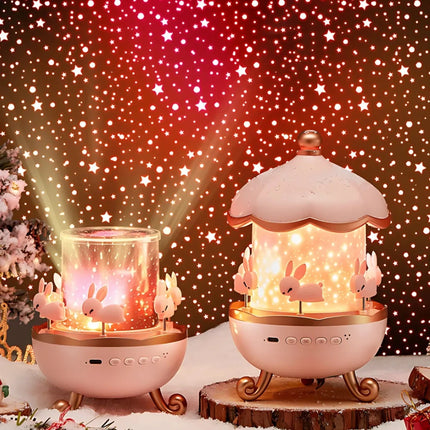 Projection Light with Fairy Tale Scenes & Lullabies | Soothing Night Sky for Kids' Bedtime Adventure