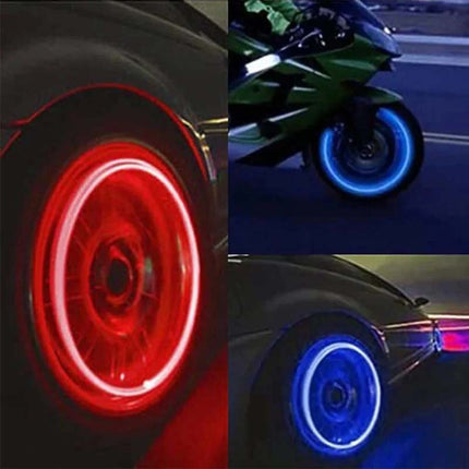 LED Tire Valve Caps, Tire Lights for Car and Motorcycle – image 11