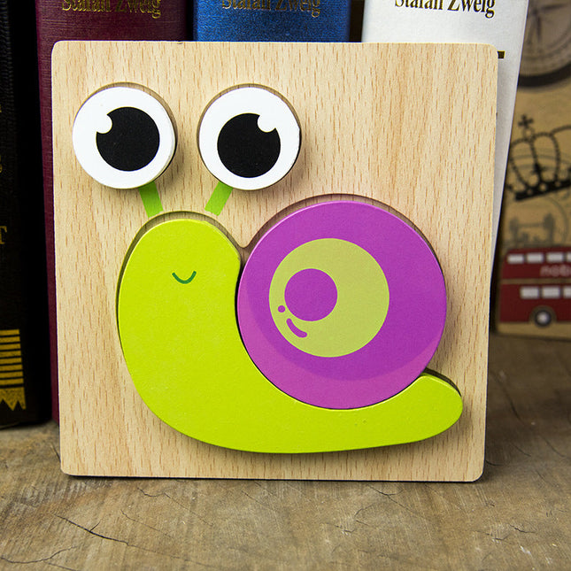 3D Wooden Puzzle