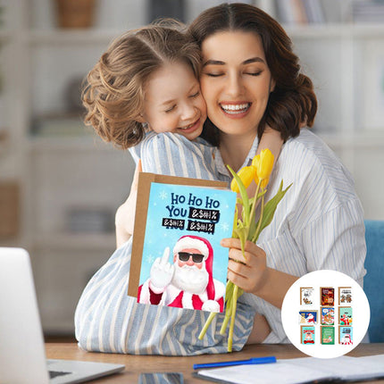 Funny Christmas Cards, Boxed Set of 9 Greeting Cards Blank Inside, Adult Humor Holiday Cards – image 12