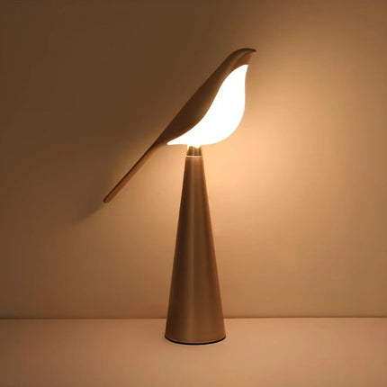 Serene Magpie Light with Adjustable Brightness Modes | Whimsical Acrylic and Metal Design for Versatile Ambiance
