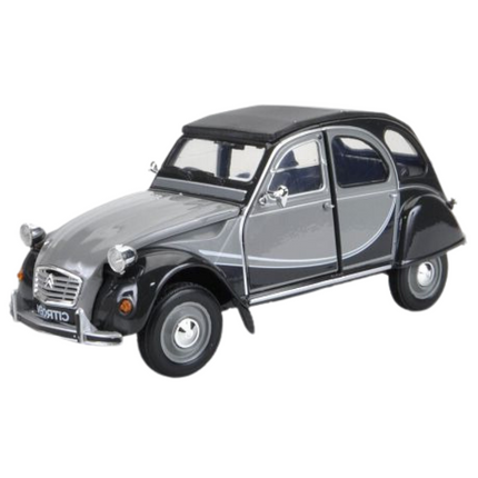 Classic Citroen 2 CV Charleston Model Car in 1:24 Scale | High-Quality Alloy Replica for Collectors and Enthusiasts