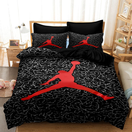 Basketball Duvet Cover Bedding Set for Kids and Teens, Full and King Duvet Cover
