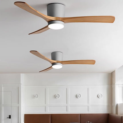 Ceiling Fan with Lights and Remote, Wooden Ceiling Fan with Quiet DC Motor – image 24