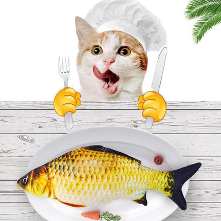 Catnip Toys for Cats, Fish Cat Plush Toy