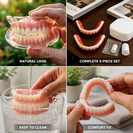 Realistic False Teeth, Removable Dentures