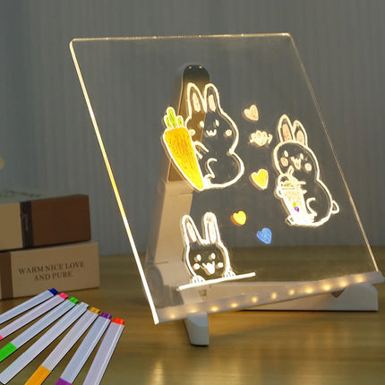 LED Drawing Board for Kids, LED Sign Board for Cafe Menu – image 5