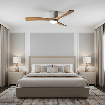 Ceiling Fan with Lights and Remote, Wooden Ceiling Fan with Quiet DC Motor – image 18