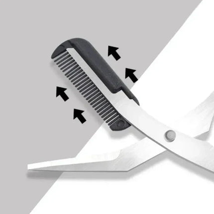 Eyebrow Scissors with Comb, Small Scissors for Eyebrow and Eyelash Trimming – image 9