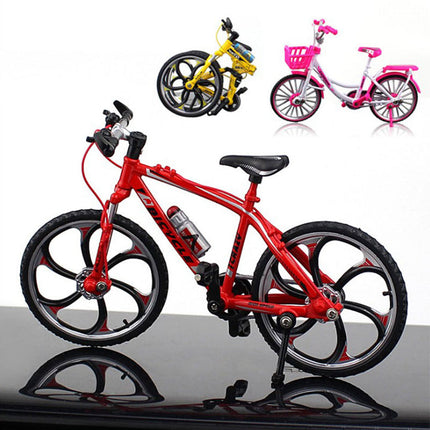 Mountain Bike Ornaments, Bike Decor for Bedroom Decoration, Office Desk Decor, Toy Bicycle Model in Alloy and Plastic