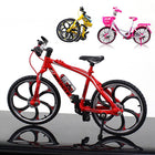 Mountain Bike Ornaments, Bike Decor for Bedroom Decoration, Office Desk Decor, Toy Bicycle Model in Alloy and Plastic