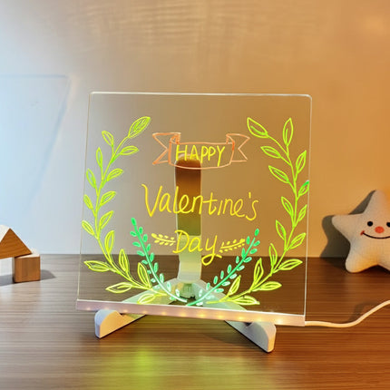 LED Drawing Board for Kids, Light Up Message Board with 7 Colored Pens, LED Sign Board for Cafe Menu – image 8